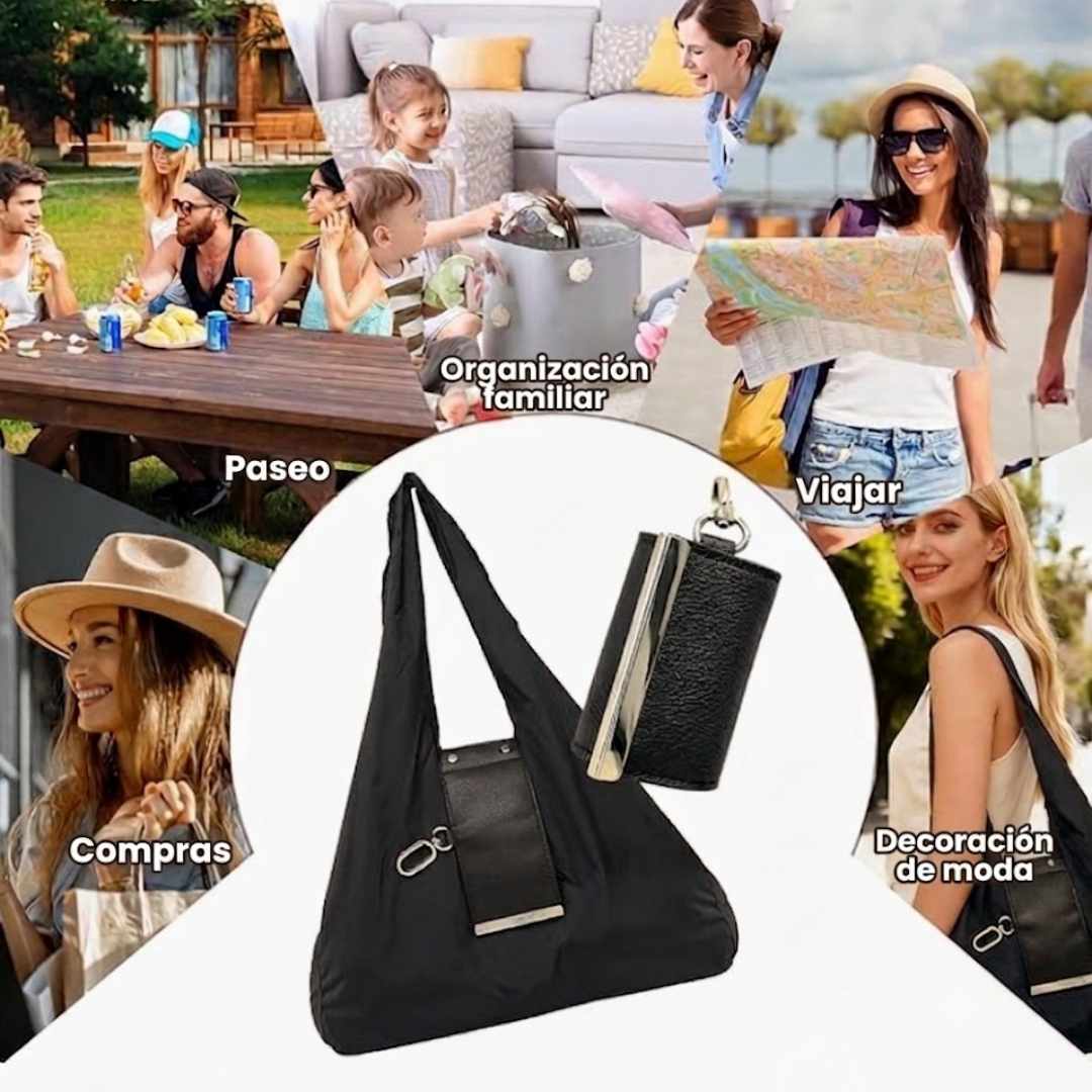 Bolso plegable para llavero
