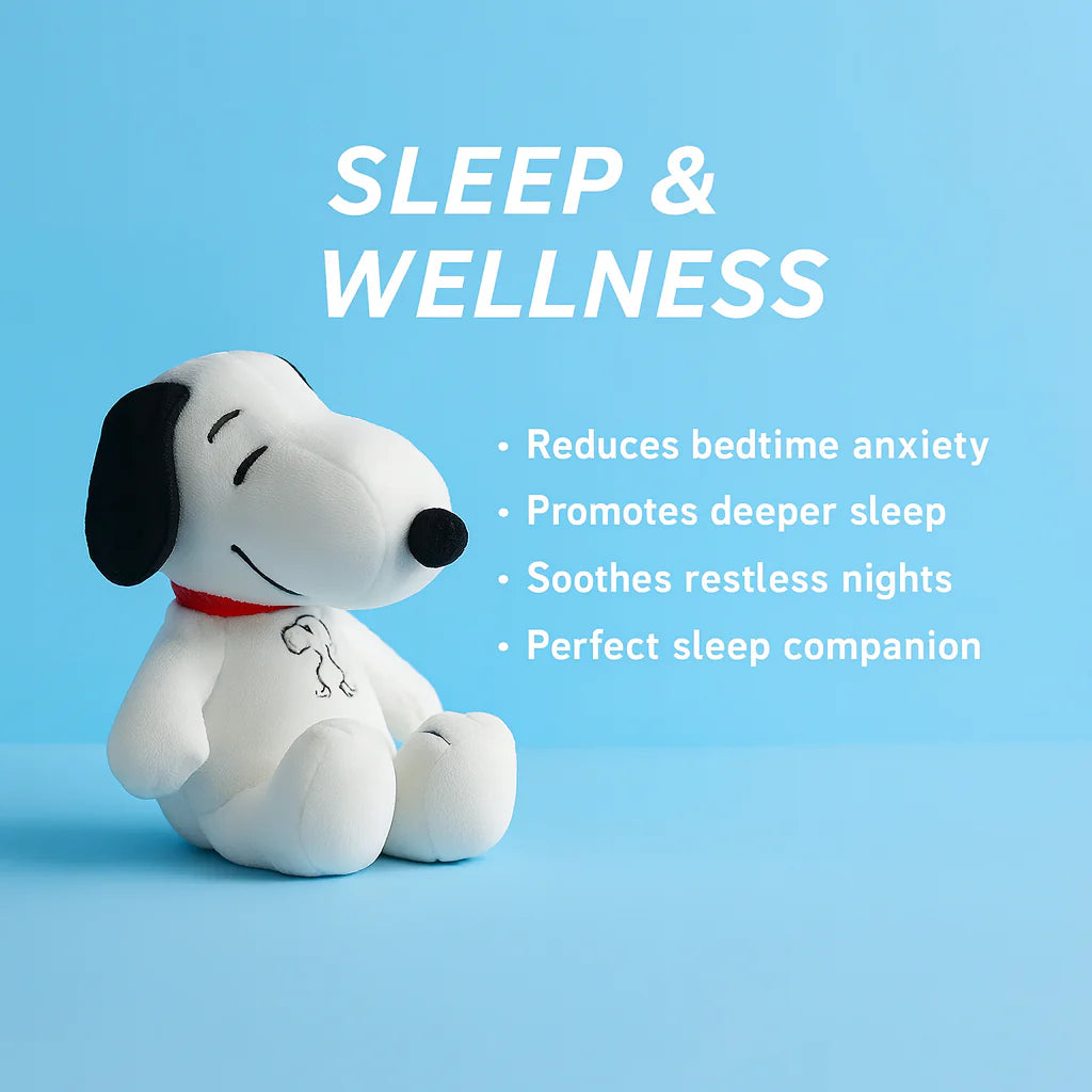 Peluche de snoopy relajante