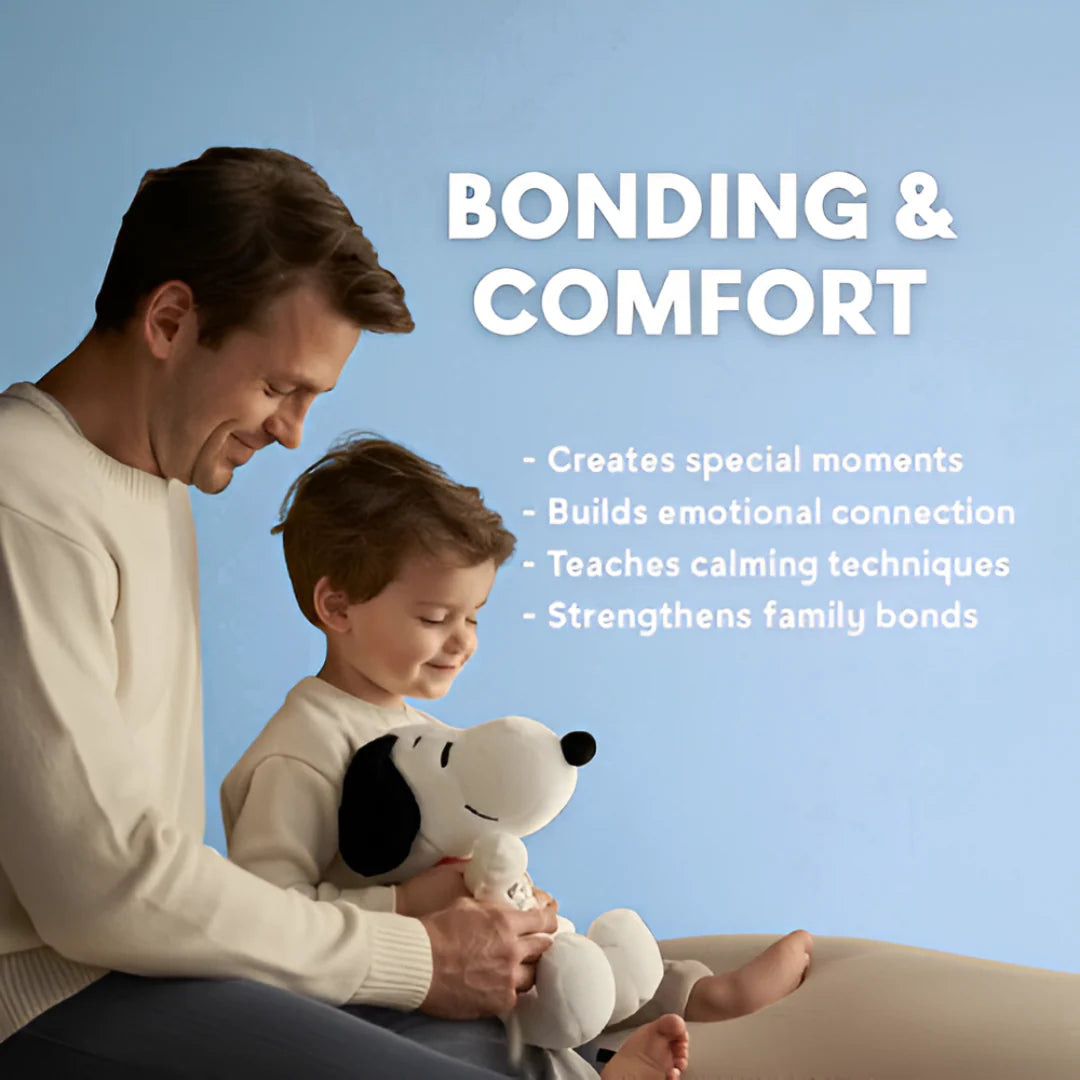 Peluche de snoopy relajante